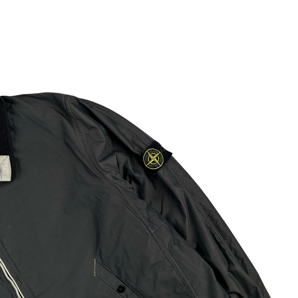 Stone Island 2006 Grey Double Lined Zipped Jacket - XXL