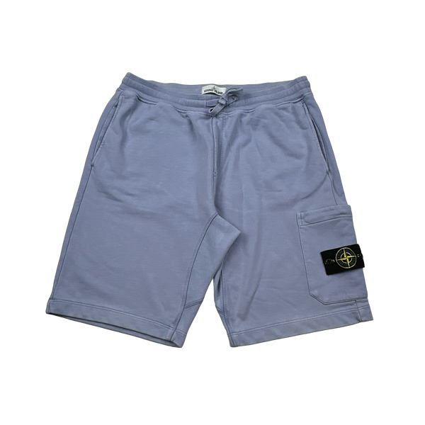 Stone Island 2022 Lilac Cotton Shorts - XL