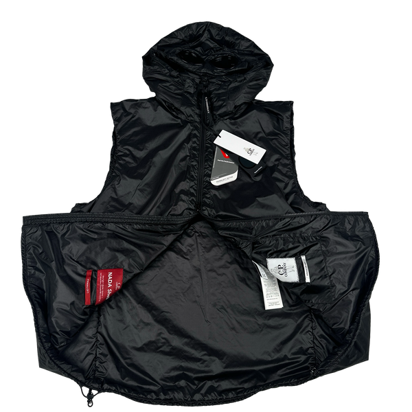 CP Company Primaloft Black NADA Shell Lightweight Gilet Goggle Jacket - XXL