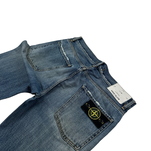 Stone Island 2011 RE Light Wash Denim Jeans - 32"