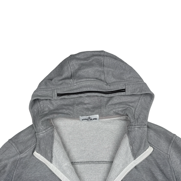Stone Island 2013 Grey Zip Up Hoodie - XXL