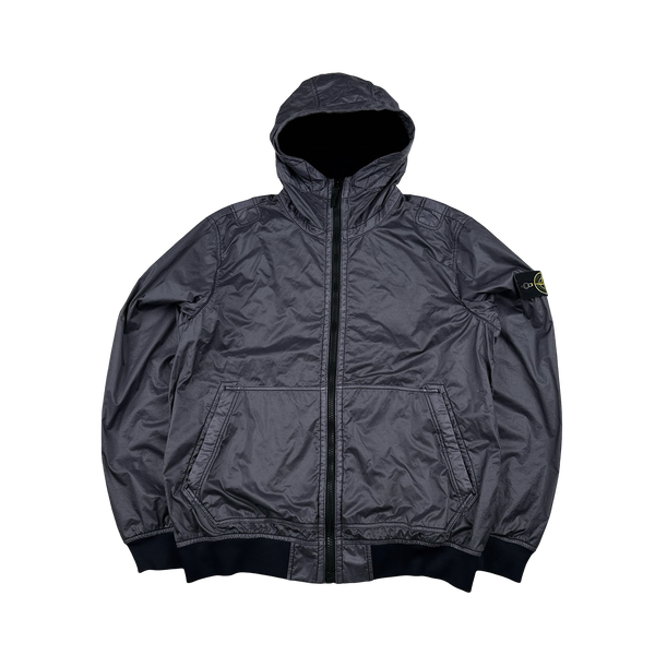 Stone Island 2018 Charcoal Lamy Flock Hooded Jacket - XL – Mat's