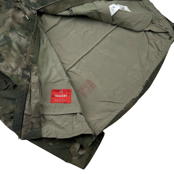 CP Company Green Tracery Lens Viewer Jacket - Large