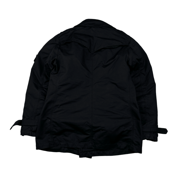Stone Island 2008 Black David TC Dutch Rope Jacket - Medium