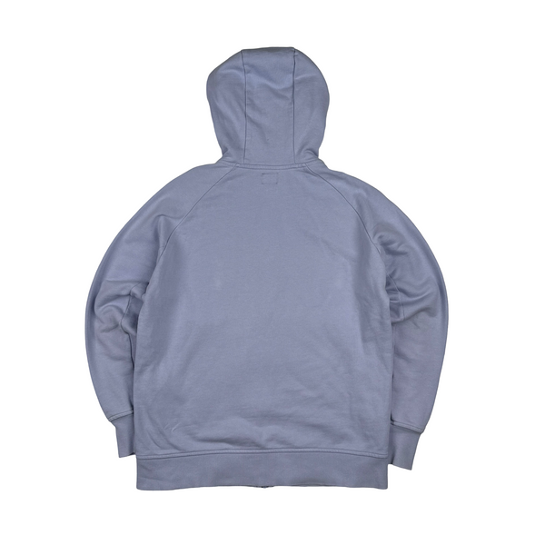 CP Company Lilac Cotton Goggle Hoodie - Medium