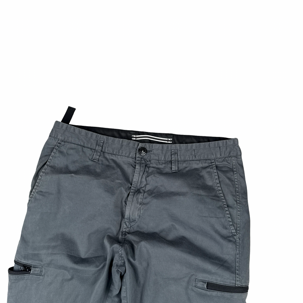 Stone Island 2018 Grey Regular Tapered Trousers - 34"