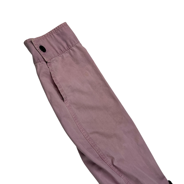 Stone Island 2020 Pink Zipped Cotton Overshirt - Small