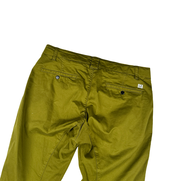 CP Company Pine Green Ergonomic Fit Cargo Trousers - Medium