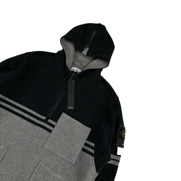 Stone Island 2019 Panno Jaquard Pullover Wool Jacket - XL