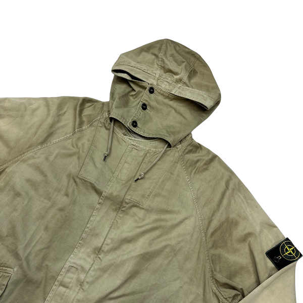 Stone Island Vintage 1994 Tan Raso Gommato Jacket - Large