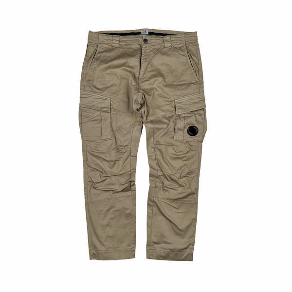 CP Company Tan Ergonomic Fit Cargo Trousers - XL