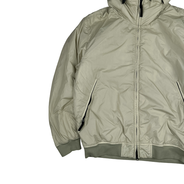 Stone Island 2024 Tan Crinkle R-NY Primaloft Jacket - Large