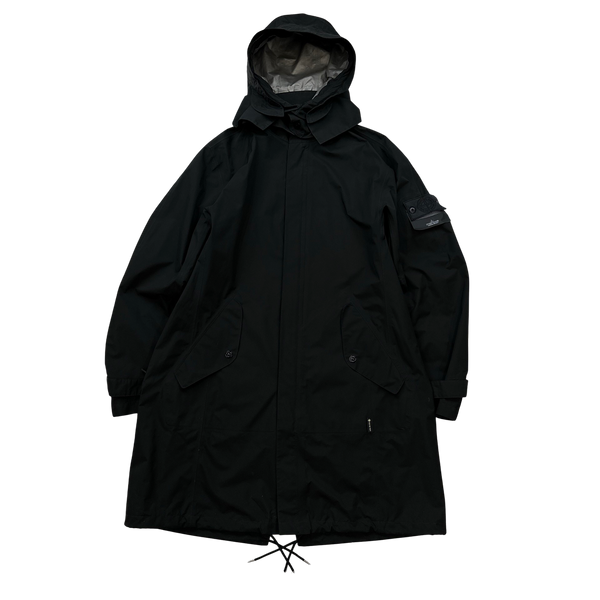Stone Island black panno speciale shoulder badge field