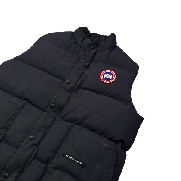 Canada Goose Black Garson Down Filled Gilet - Large