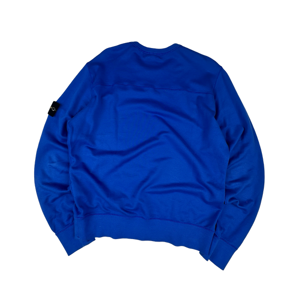 Stone Island 2013 Royal Blue Lightweight Pullover Jumper - Large