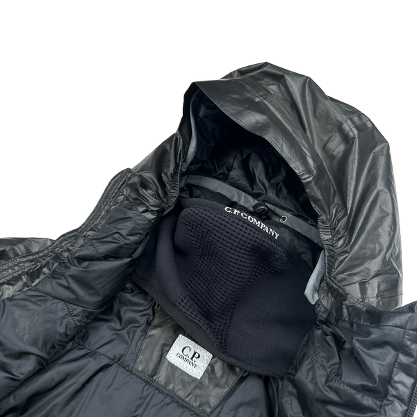 CP Company Brown Gore-tex Infinium Metropolis Face Mask Primaloft Jacket - Large