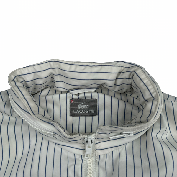 Lacoste Pin Stripe Zip up Track Jacket - Large