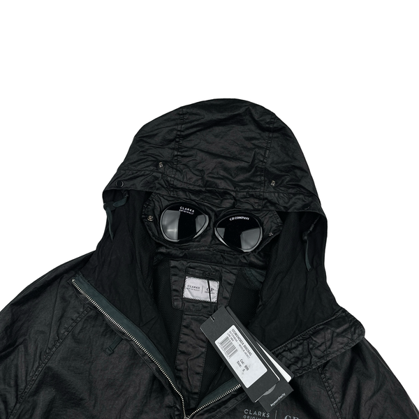 CP Company x Clarks Originals Black Goggle Jacket - Small