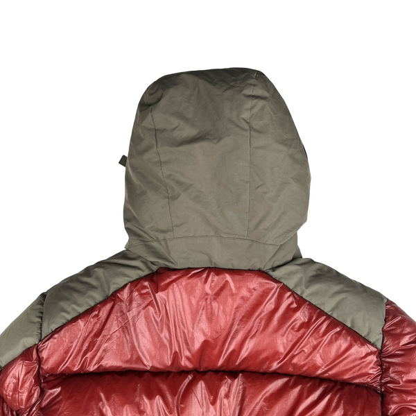 CP Company Red DD Shell Lense Viewer Puffer Jacket - Medium