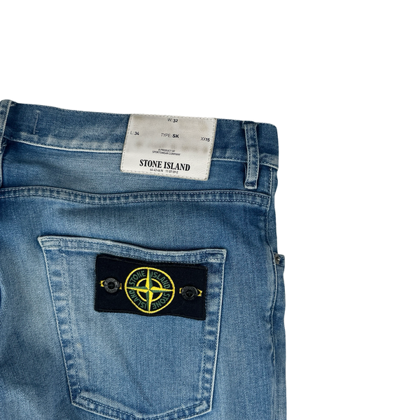 Stone Island 2016 Blue Skinny Fit Jeans - 32"