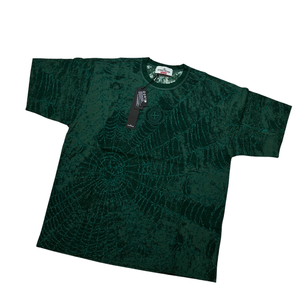Stone Island x Supreme 2023 NEW Spiderweb T Shirt - Medium