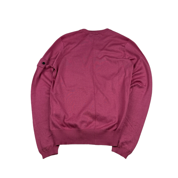 Stone Island 2018 Pink Shadow Project Knitted Crewneck - Medium