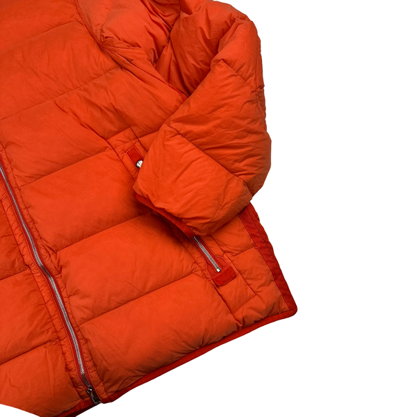 Stone Island 2023 Orange Seamless Tunnel Nylon Down TC - XXL