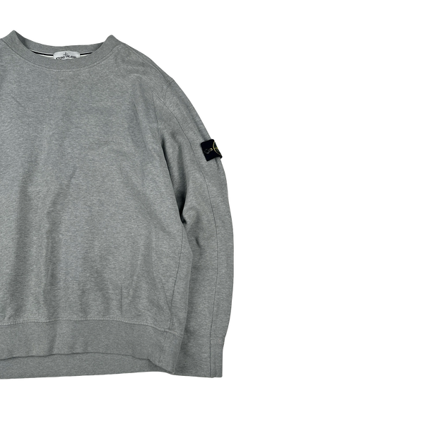 Stone Island Grey Classic Pullover Sweatshirt - 3XL