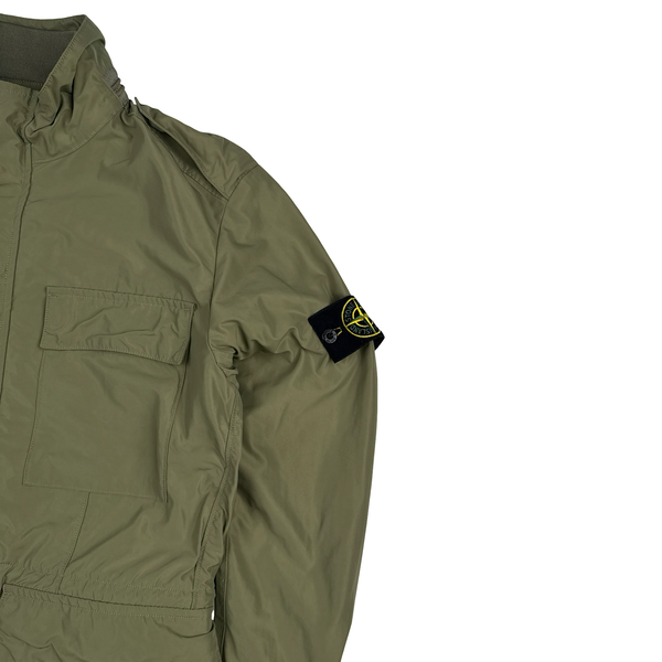 Stone Island 2014 Green Micro Reps Field Jacket - Medium