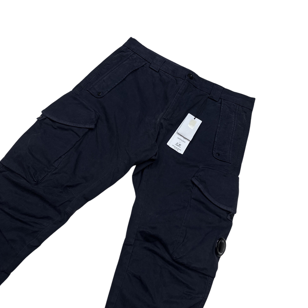 CP Company Navy Lens Viewer Ergonomic Cargos - XS, Medium, Large, XL, XXL, 3XL