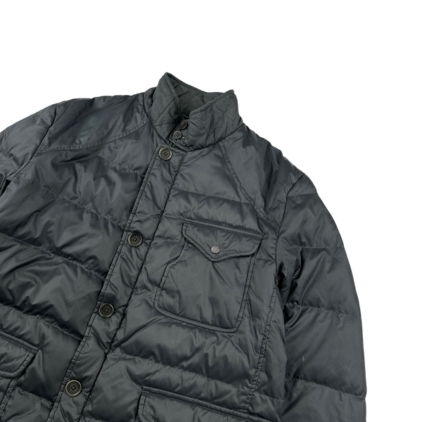 CP Company Early 2000's Grey Nylon Down Jacket - XXL
