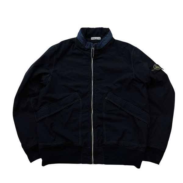 Stone Island 2011 Reps Nylon-R Zipped Bomber Jacket - XXL