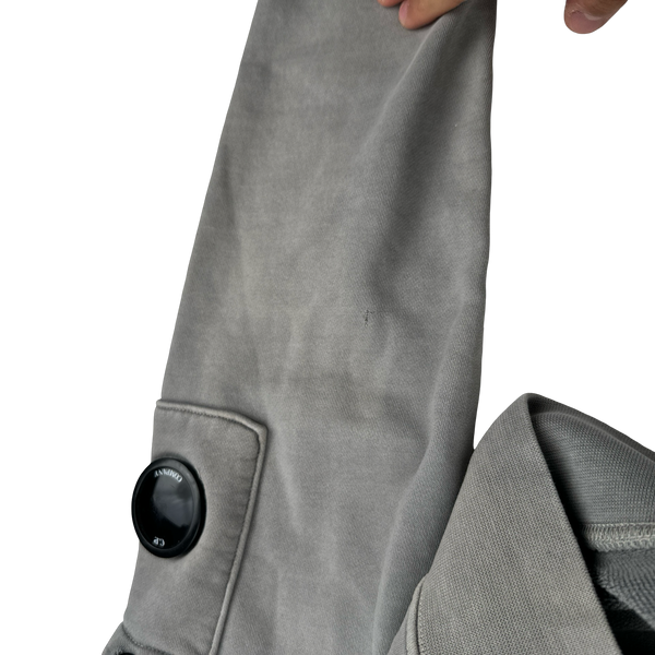 CP Company Grey Re Colour Hoodie - Small