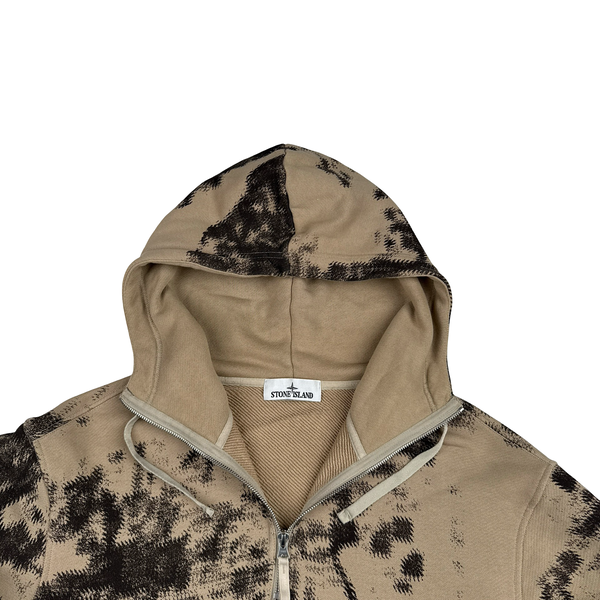 Stone Island 2024 Organic Camouflage Pullover Hoodie - XL