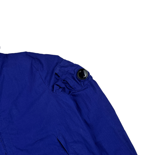 CP Company 50 Fili Blue Hooded Jacket - XL