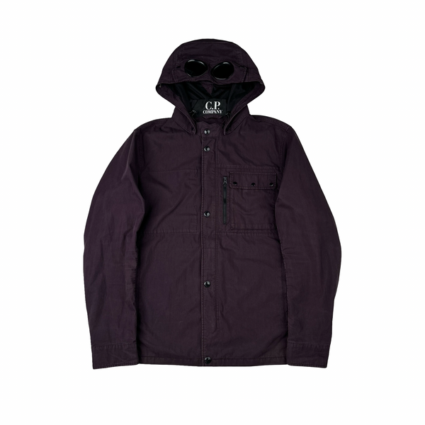 CP Company 50 Fili Purple Goggle Jacket - XL