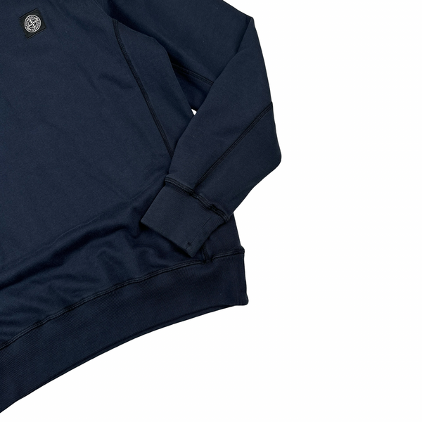 Stone Island 2012 Navy Patch Crewneck Jumper - XXL