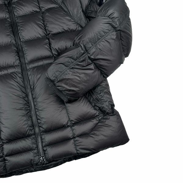 CP Company Black Down Filled DD Shell Lens Viewer Puffer Jacket - XL