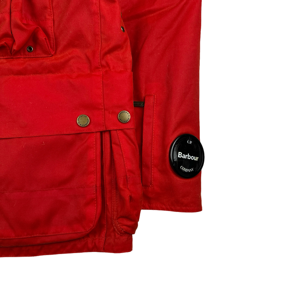 CP Company x Barbour Multi Pocket 500 Mille Waxed Jacket - Medium