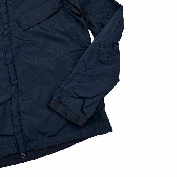 CP Company Navy Chrome Goggle Jacket - Medium