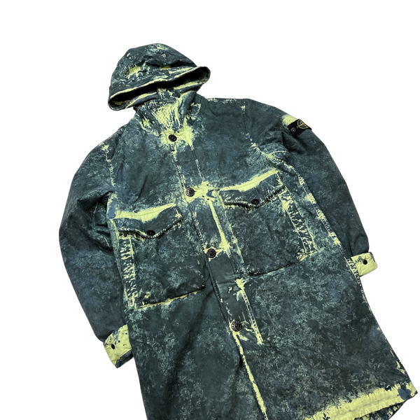 Stone Island Junior Lined Acid Wash David TC Jacket - Small