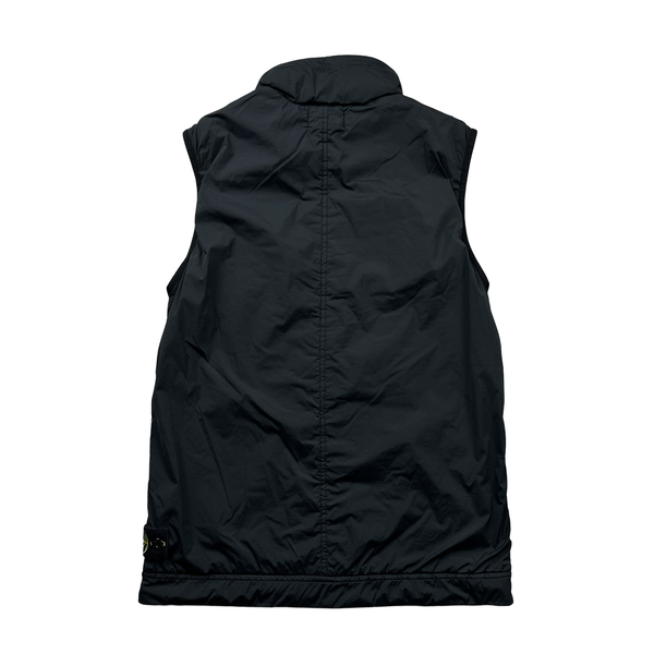 Stone Island 2022 Black Juniors Gilet Jacket - XS