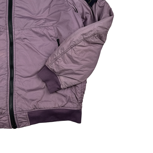 Stone Island 2020 Lavender Garment Dyed Primaloft TC Jacket - XL
