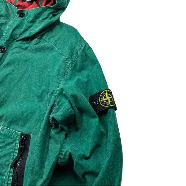 Stone Island Red 2013 Tela Stella Hooded Jacket - XL – Mat's Island