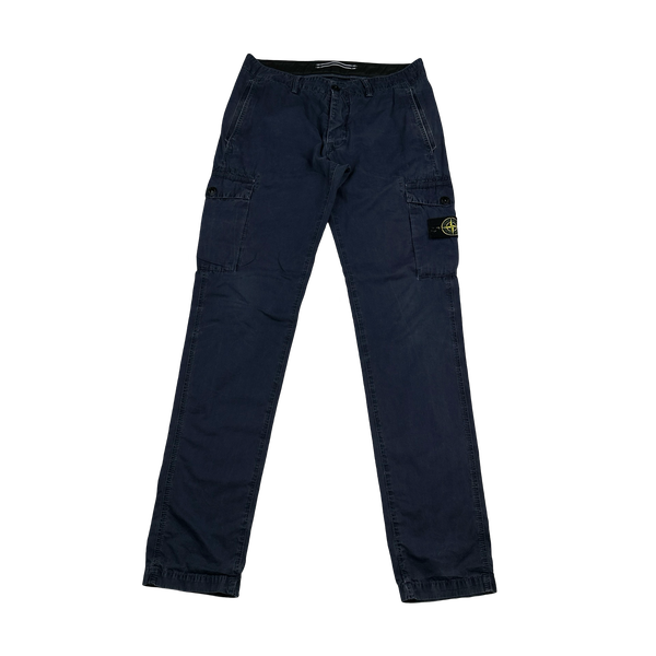 Stone Island 2017 Cotton Navy Cargos - 32"
