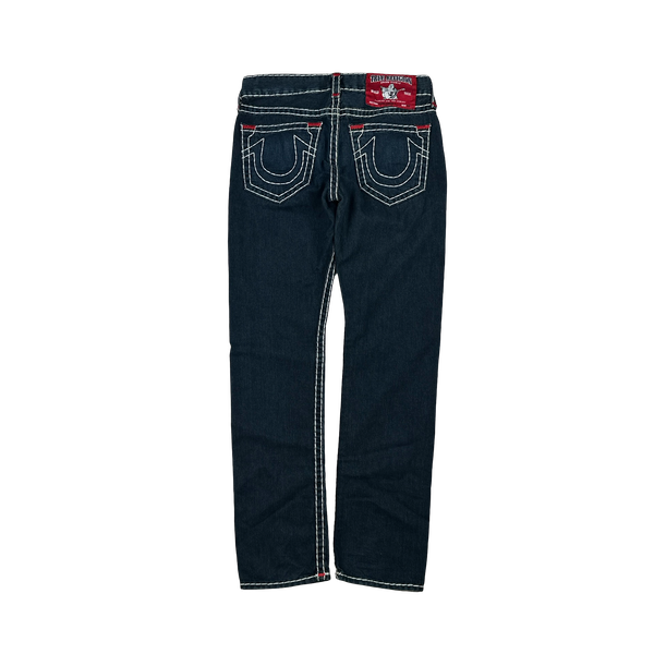 True Religion Relaxed Slim Geno Super T Denim Jeans - 32"
