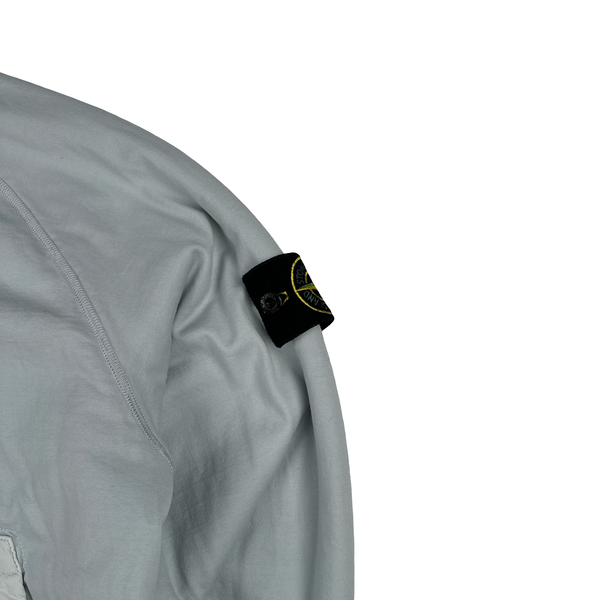 Stone Island 2022 Light Blue Comfort Tech Composite Reversible Polartec Jacket - Medium