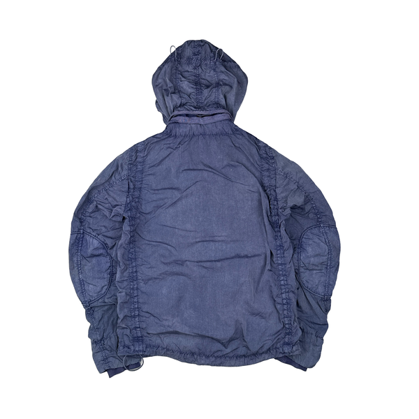 CP Company Purple Chrome Shimmer Goggle Jacket - Large