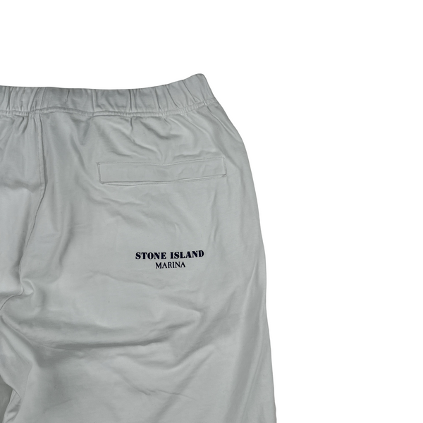 Stone Island Marina 2024 White Overdyed Shorts - XL