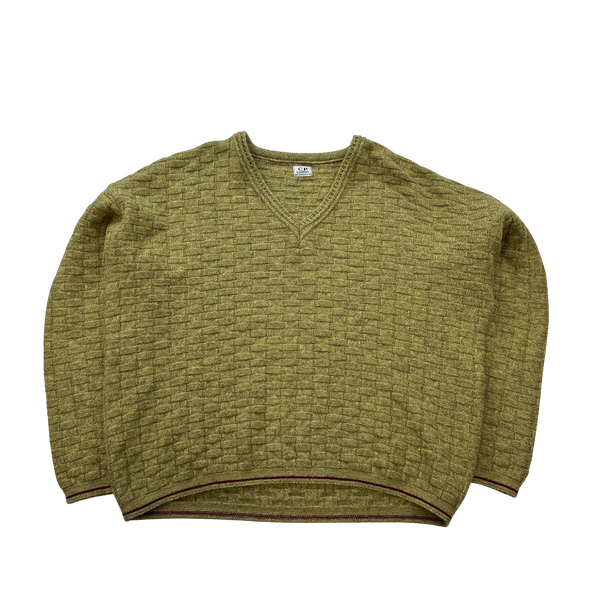 CP Company Green 80's Vintage Pullover Knit - XXL